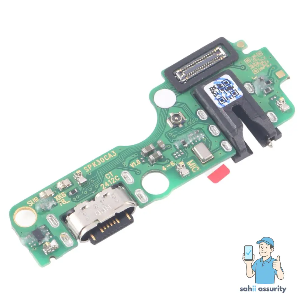 Charging Connector Flex / PCB Board for Tecno Spark 30C